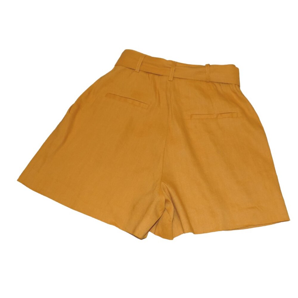 Ladies Size 0 High Waist Tie-Front Antonio Melani Shorts - Picture 2 of 2